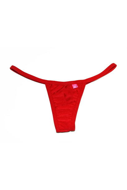 Women's Thongs, Red T-Back Thong - $7.99